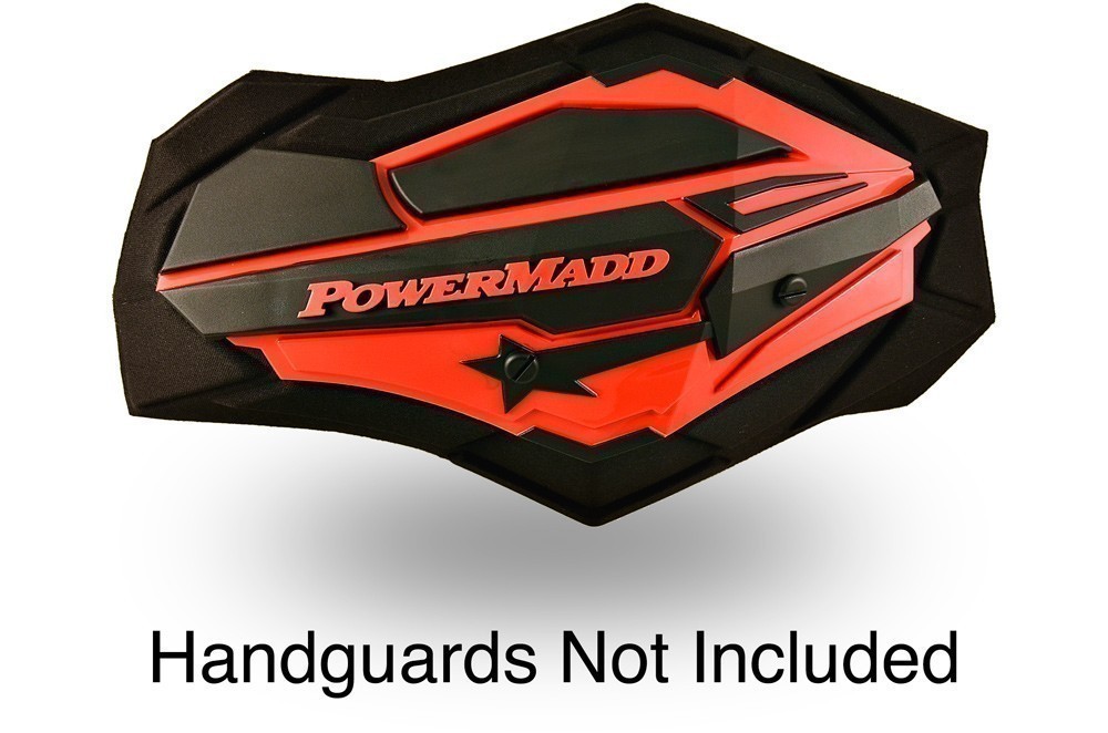 PowerMadd Sentinel Hand Guards For Snowmobile – Mirror Blue/Pink/Black – Fits Hayes Brake Systems